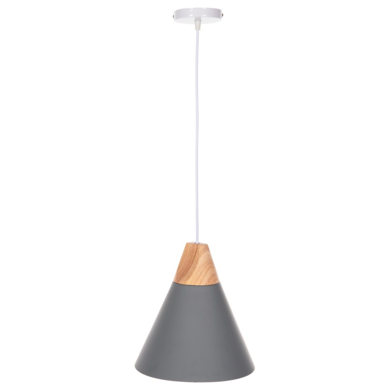 ΦΩΤΙΣΤΙΚΟ ΟΡΟΦΗΣ ΚΡΕΜΑΣΤΟ HM4150 ΓΚΡΙ ΜΕΤΑΛΛΙΚΟ ΚΑΠΕΛΟ Φ21,5x115Υ εκ.