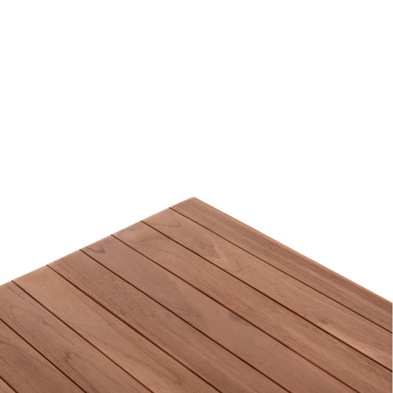 ΕΠΙΦΑΝΕΙΑ ΤΡΑΠΕΖΙΟΥ ΤΕΤΡΑΓΩΝΗ HM18136 ΞΥΛΟ TEAK--ΦΥΣΙΚΟ 70x70x4(πάχος)εκ.