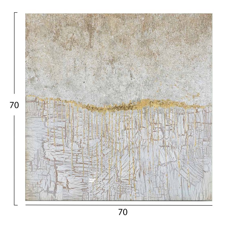 ΠΙΝΑΚΑΣ TOIXOY ΤΕΤΡΑΓΩΝΟΣ ΣΕΙΡΑ GOBI HM4855 ΕΚΤΥΠΩΜΕΝΟΣ ΚΑΜΒΑΣ 70x2,8(πάχος)x70Υεκ.