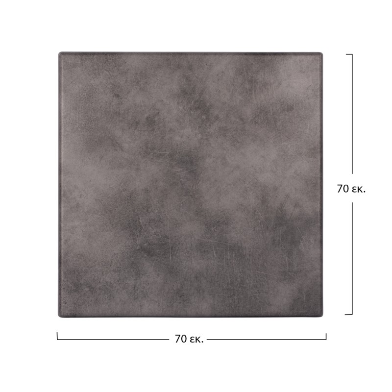 ΕΠΙΦΑΝΕΙΑ ΤΡΑΠΕΖΙΟΥ WERZALIT 70Χ70Χ3.5εκ. CEMENT 5648 HM5230.12