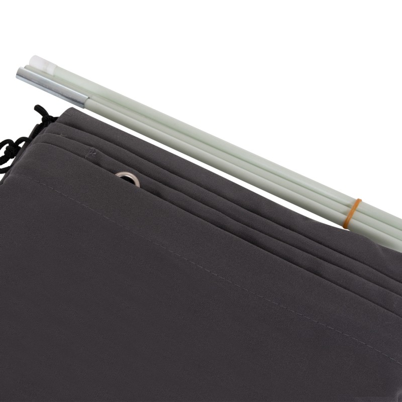 ΚΑΛΥΜΜΑ 4X4m ΓΙΑ ΟΜΠΡΕΛΑ HM6621.01 - SPUN POLYESTER ΣΕ ΓΚΡΙ