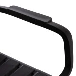 ΠΑΓΚΑΚΙ ΠΟΛΥΠΡΟΠΥΛΕΝΙΟΥ 2ΘΕΣΙΟ KORVER HM6332.02 ΜΑΥΡΟ 113x65x76Υεκ.