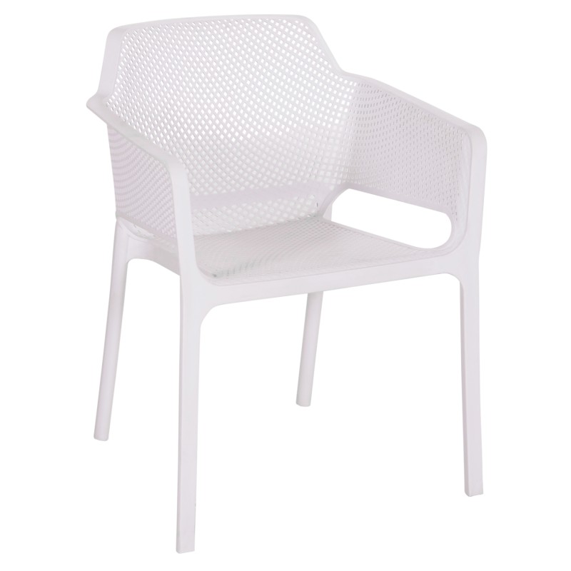 ΠΟΛΥΘΡΟΝΑ ΠΟΛΥΠΡΟΠΥΛΕΝΙΟΥ JOHN HM6103.01 ΛΕΥΚΗ 59x58x79.5Υεκ.