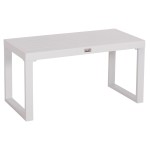 ΤΡΑΠΕΖΑΚΙ ΞΑΠΛΩΣΤΡΑΣ SENTRY HM6275.01 ΑΛΟΥΜΙΝΙΟ ΣΕ ΛΕΥΚΟ 87x43,5x45Υεκ.