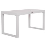 ΤΡΑΠΕΖΑΚΙ ΞΑΠΛΩΣΤΡΑΣ SENTRY HM6275.01 ΑΛΟΥΜΙΝΙΟ ΣΕ ΛΕΥΚΟ 87x43,5x45Υεκ.