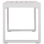 ΤΡΑΠΕΖΑΚΙ ΞΑΠΛΩΣΤΡΑΣ SENTRY HM6275.01 ΑΛΟΥΜΙΝΙΟ ΣΕ ΛΕΥΚΟ 87x43,5x45Υεκ.