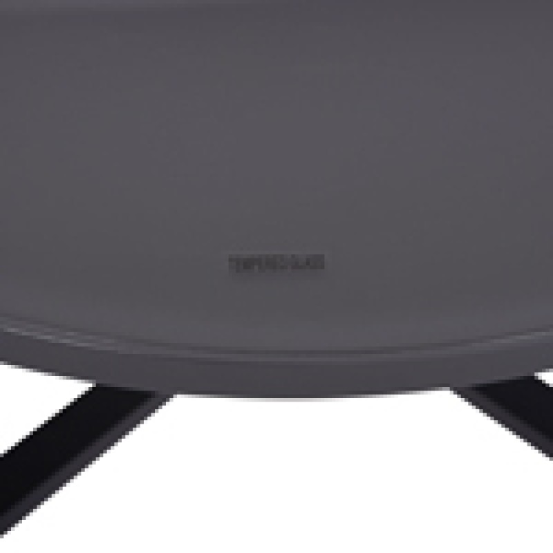 ΣΕΤ ΣΑΛΟΝΙ ΕΞ.ΧΩΡΟΥ 4ΤΜΧ JULIETTE HM6280.03 ΓΚΡΙ ΑΛΟΥΜΙΝΙΟ-TEXTILENE--TEMPERED GLASS