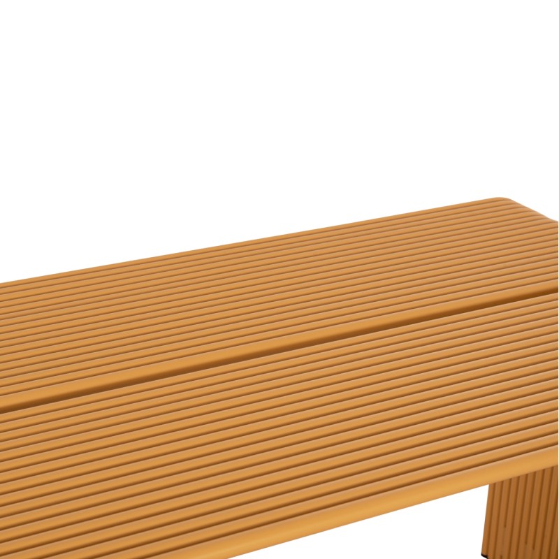 ΤΡΑΠΕΖΙ ΤΡΑΠΕΖΑΡΙΑΣ ΣΕΙΡΑ INTREPID HM6330.07 ΑΛΟΥΜΙΝΙΟ ΜΟΥΣΤΑΡΔΙ 120x70x70.5Υεκ.