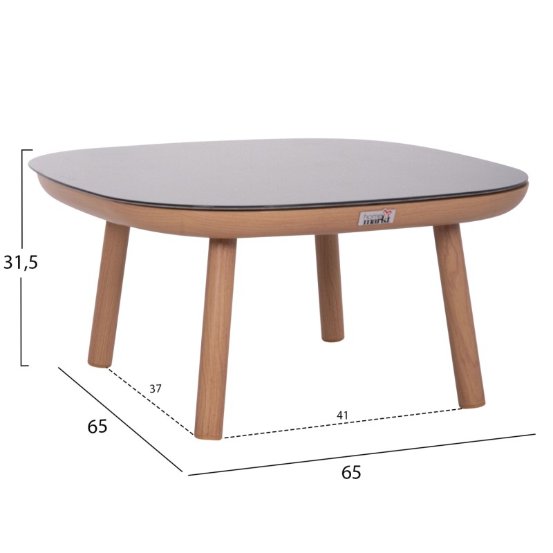 ΣΕΤ ΣΑΛΟΝΙ ΕΞ.ΧΩΡΟΥ 5ΤΜΧ KROM HM6360.02 ΑΛΟΥΜΙΝΙΟ--ΣΧΟΙΝΙ STRAP--3D PRINTED ΓΥΑΛΙ