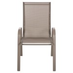 ΠΟΛΥΘΡΟΝΑ ΕΞ.ΧΩΡΟΥ LEON HM5000.04 ΜΕΤΑΛΛΙΚΗ ΣΑΜΠΑΝΙ ΜΕ TEXTILENE ΣΑΜΠΑΝΙ 54x70x93Υεκ