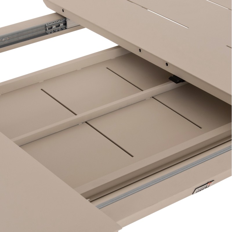 ΤΡΑΠΕΖΙ ΕΠΕΚΤΕΙΝΟΜΕΝΟ SYMPO HM6415.05 ΜΠΕΖ ΑΛΟΥΜΙΝΙΟ 220-300x100x75Υεκ