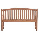 ΠΑΓΚΑΚΙ ΚΗΠΟΥ 3ΘΕΣΙΟ ELENA HM18125 ΞΥΛΟ TEAK--ΦΥΣΙΚΟ 150x61x95Υεκ.