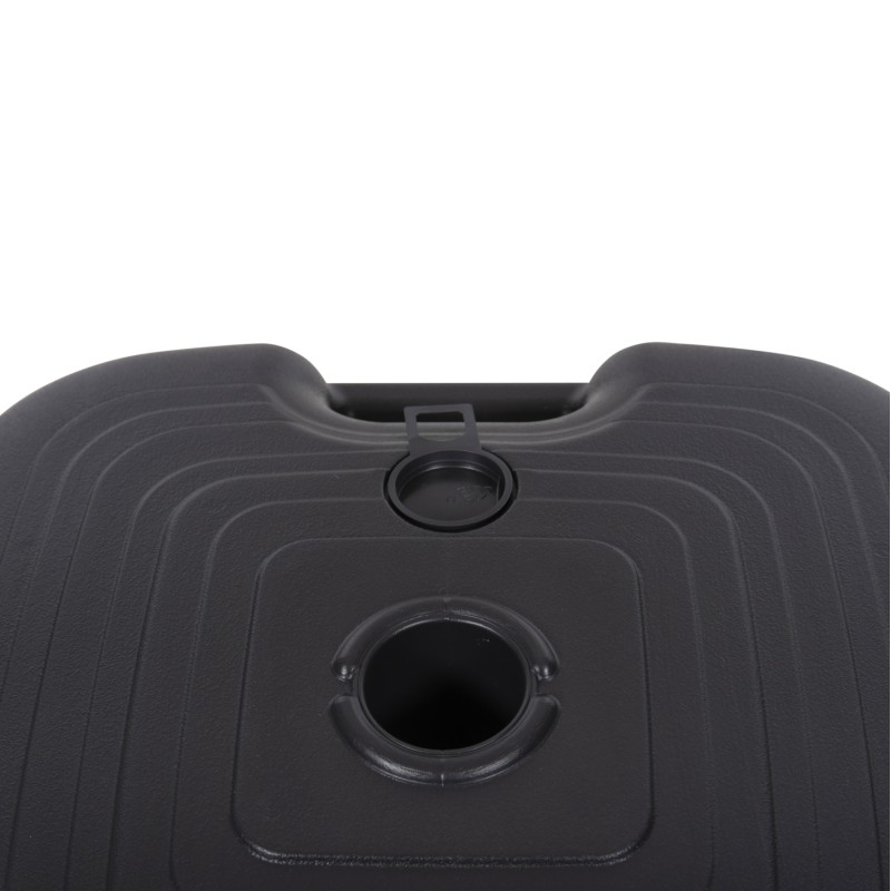 ΠΛΑΣΤΙΚΗ ΒΑΣΗ ΟΜΠΡΕΛΑΣ ΜΕ ΧΕΡΟΥΛΙ SOLBAS HM6112.02 ΑΝΘΡΑΚΙ-ΚΟΝΤΑΡΙ 20/38mm 45x45x11Υ