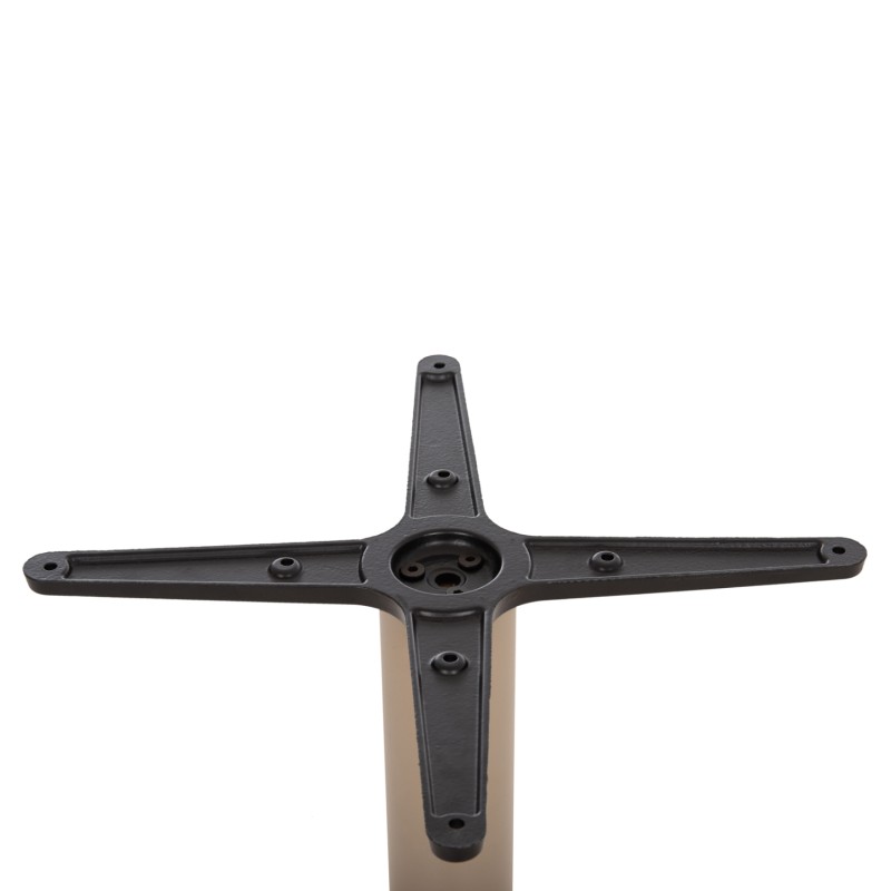 ΒΑΣΗ ΤΡΑΠΕΖΙΟΥ ΑΛΟΥΜΙΝΙΟΥ HM475.25 ΚΑΠΟΥΤΣΙΝΟ 46x46x72Υεκ. ΣΤΑΥΡΟΣ 46Χ46εκ