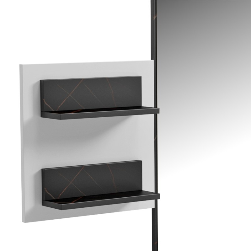 ΣΕΤ ΕΙΣΟΔΟΥ 2ΤΜΧ CHERYL HM21276.01 ΜΕΛΑΜΙΝΗ ΣΕ ΛΕΥΚΟ--ΟΨΗ ΜΑΥΡΟ ΜΑΡΜΑΡΟ