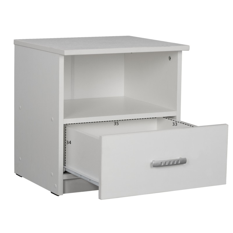 ΣΕΤ ΚΡΕΒΑΤΟΚΑΜΑΡΑΣ 6ΤΜΧ ADLER HM11759.03 ΜΕΛΑΜΙΝΗ ΛΕΥΚΗ-ΓΙΑ ΣΤΡΩΜΑ 160x200εκ