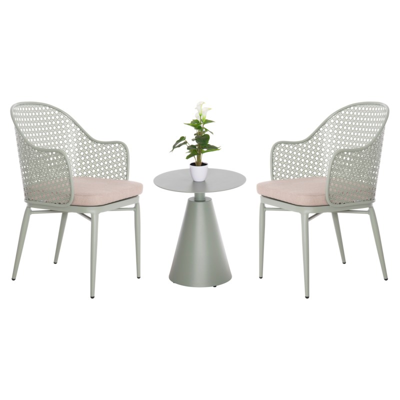 ΣΕΤ LOUNGE 3TMX ΕΞ.ΧΩΡΟΥ OREGO HM21106.06 ΑΛΟΥΜΙΝΙΟ ΣΕ ΦΥΣΤΙΚΙ