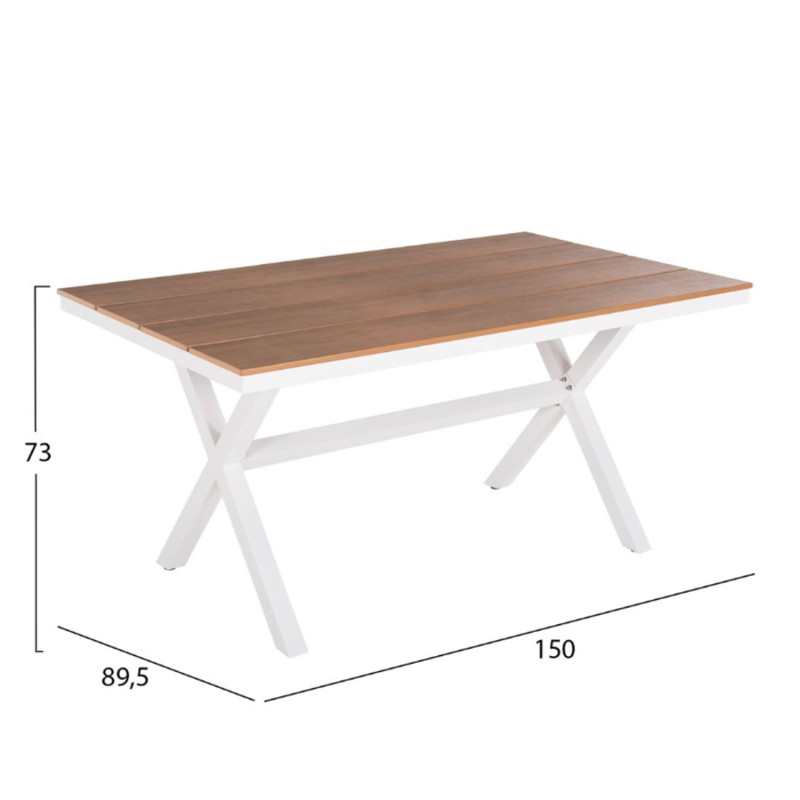 ΣΕΤ ΤΡΑΠΕΖΑΡΙΑΣ ΕΞΩΤ.ΧΩΡΟΥ 6TMX TAWNEE HM21108-ΤΡΑΠΕΖΙ-ΠΑΓΚΑΚΙ-ΠΟΛΥΘΡΟΝΕΣ & ΚΑΡΕΚΛΕΣ