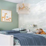 Φωτιστικό οροφής Goofy Megapap υφασμάτινο με χαριτωμένα ζωάκια 30x20x70εκ.