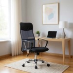 Καρέκλα γραφείου Marco Megapap με ύφασμα Mesh χρώμα γκρι - μαύρο 62x59x110/120εκ.