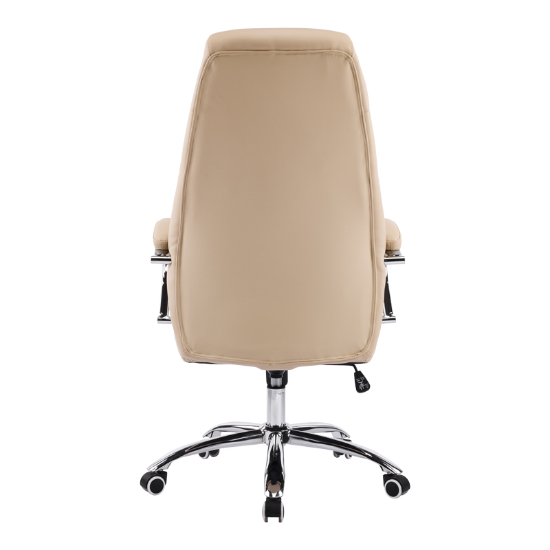 Καρέκλα γραφείου διευθυντή Sonar pakoworld μπεζ pu 61x57x120-128εκ