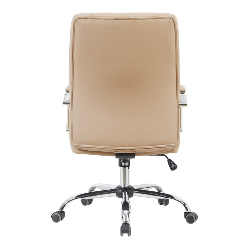 Καρέκλα γραφείου διευθυντή Mido pakoworld pu cappuccino 58x71x100-106εκ