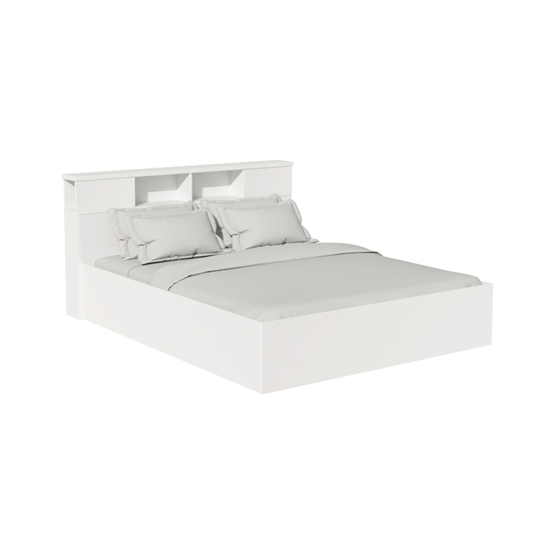 Σετ Κρεβατοκάμαρας Olympus White με Κρεβάτι 140x200εκ Σετ 4τεμ