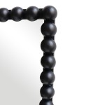 Καθρέπτης Ledalo pakoworld ξύλο σε μαύρη απόχρωση 45x4.5x130εκ