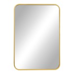 Καθρέπτης Classy Inart χρυσό αλουμίνιο 50x2.5x80εκ