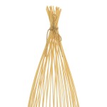 Φωτιστικό δαπέδου Florance Inart Ε27 μπαμπού σε φυσική απόχρωση Φ28x100εκ