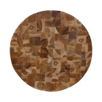 Διακοσμητικό τοίχου Sorendine pakoworld φυσικό ξύλο Φ60x4εκ