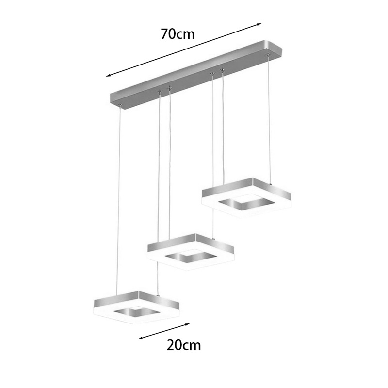 Φωτιστικό οροφής τρίφωτο Benor pakoworld led μέταλλο χρυσό 70x20x15εκ