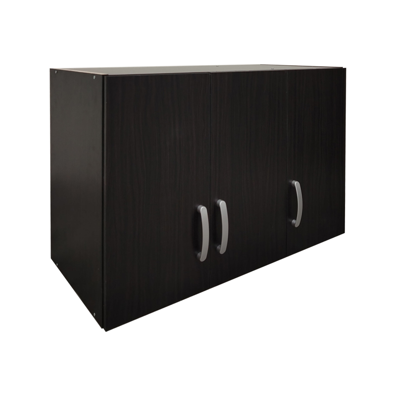 Πατάρι ντουλάπας τρίφυλλο Lego pakoworld σε wenge απόχρωση 90x41.5x60εκ