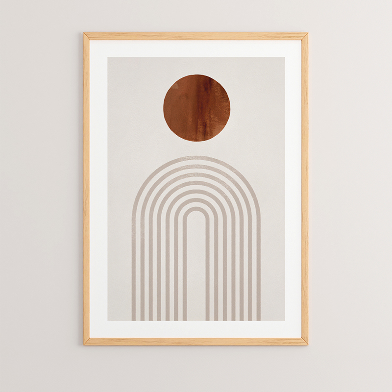 Πίνακας Linoua pakoworld με ψηφιακή εκτύπωση και πλαίσιο 33x1.5x48εκ