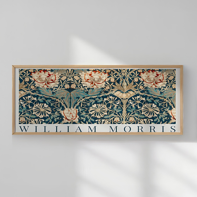 Πίνακας Morris pakoworld με ψηφιακή εκτύπωση και πλαίσιο 120x2x50εκ