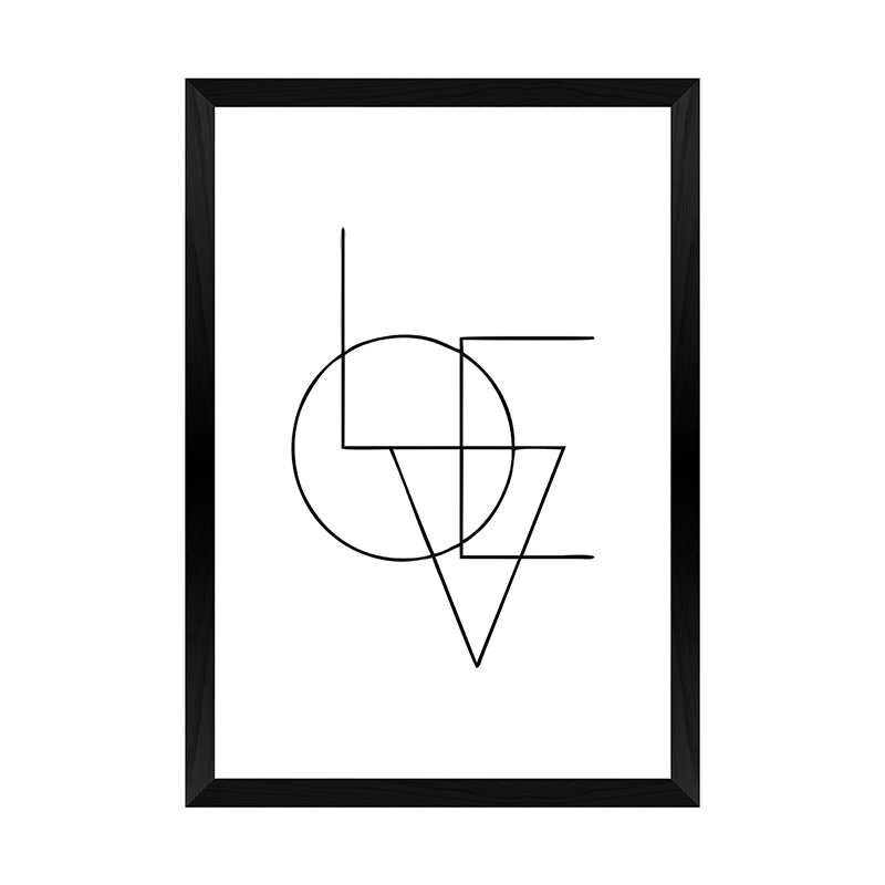 Πίνακας Felora pakoworld με ψηφιακή εκτύπωση και πλαίσιο 33x1.5x48εκ